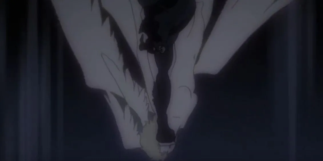 Akira Fudo và Ryo Asuka nhìn cảnh tượng tàn khốc trong Devilman Crybaby