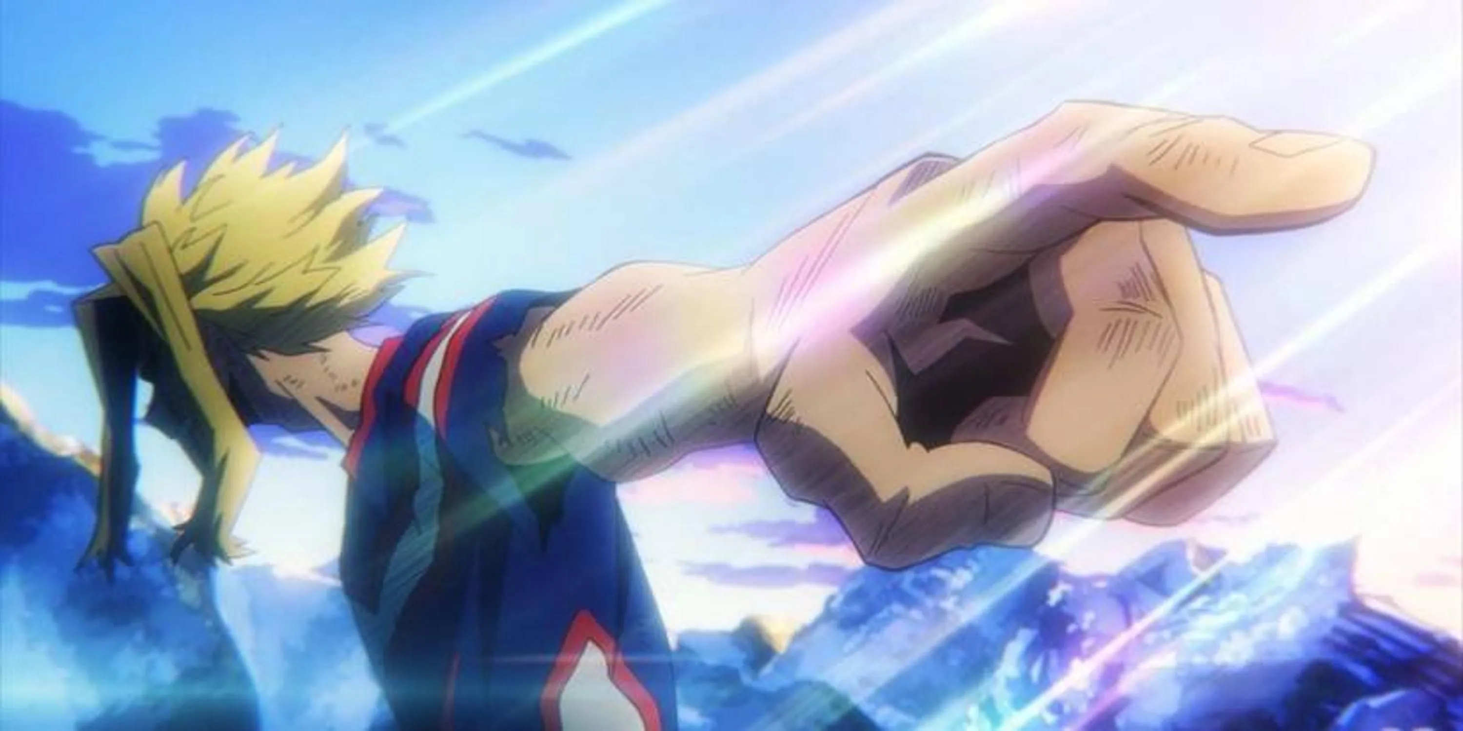 All Might nói lời cuối cùng với thế giới sau trận chiến định mệnh trong My Hero Academia