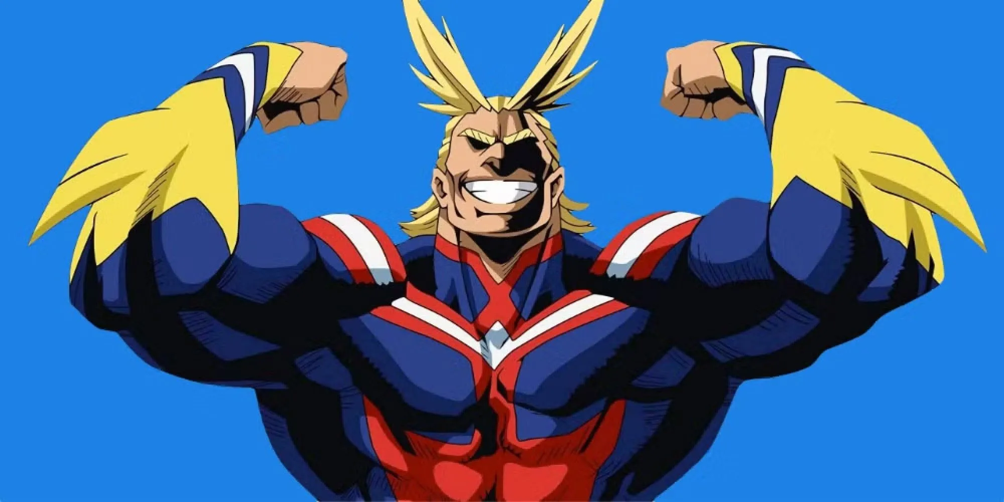 All Might từ My Hero Academia sử dụng One For All tung đòn mạnh mẽ