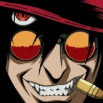 Alucard trong anime Hellsing Ultimate, thợ săn ma cà rồng mạnh mẽ