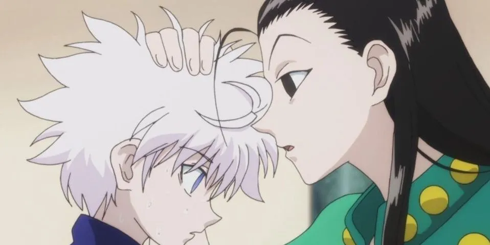Anh em Killua và Illumi Zoldyck trong Hunter x Hunter, mối quan hệ gia đình độc hại