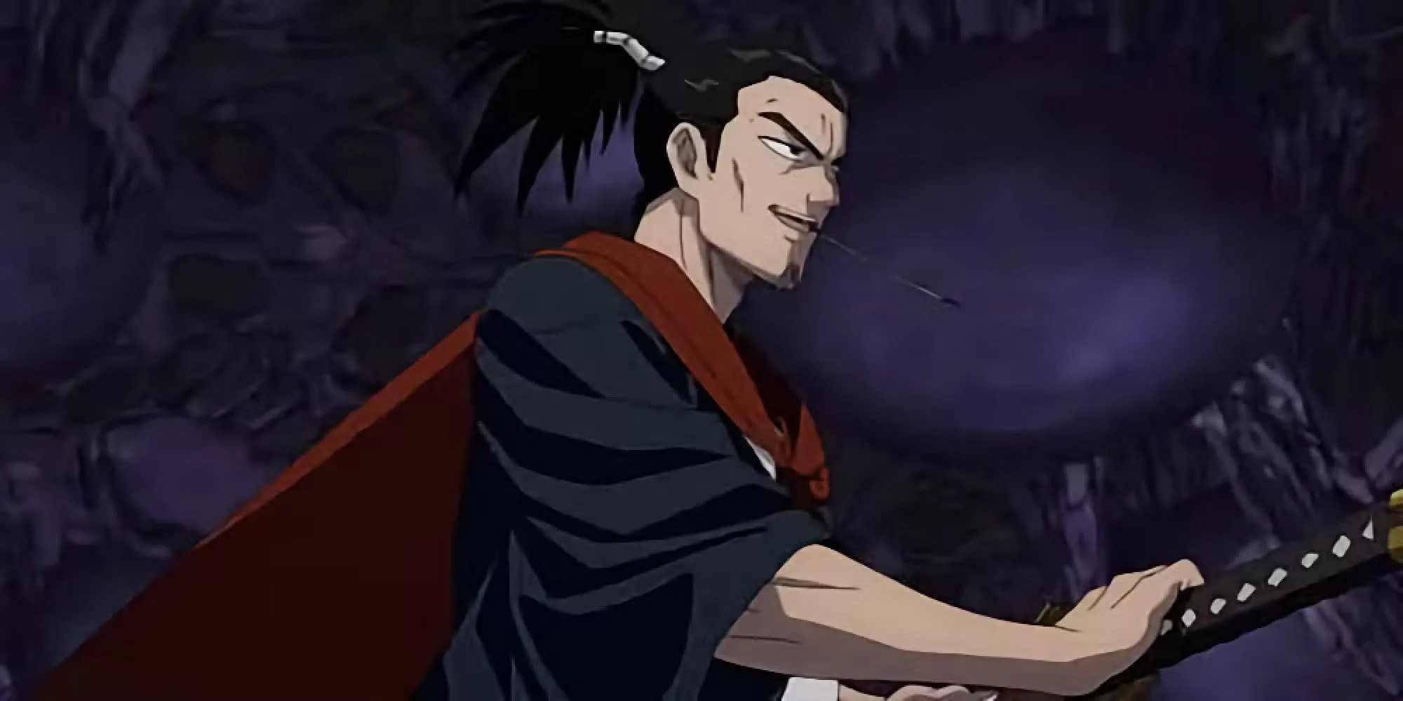 Atomic Samurai trong One Punch Man, chuẩn bị rút kiếm