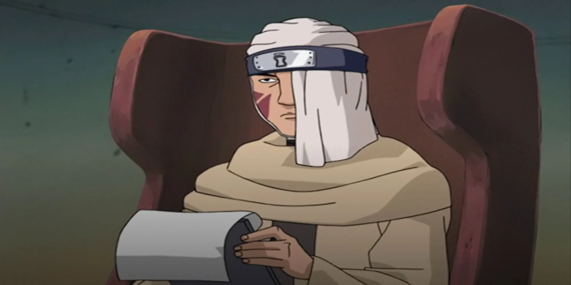Baki, Jounin của Làng Cát và là đội trưởng của Gaara, Temari, Kankuro