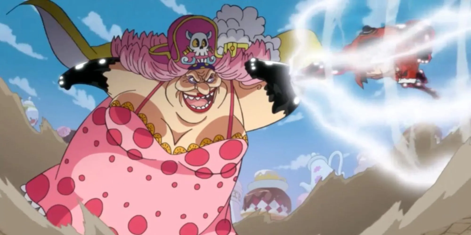 Big Mom chiến đấu bằng Haki, thể hiện sức mạnh của một Yonko trong One Piece