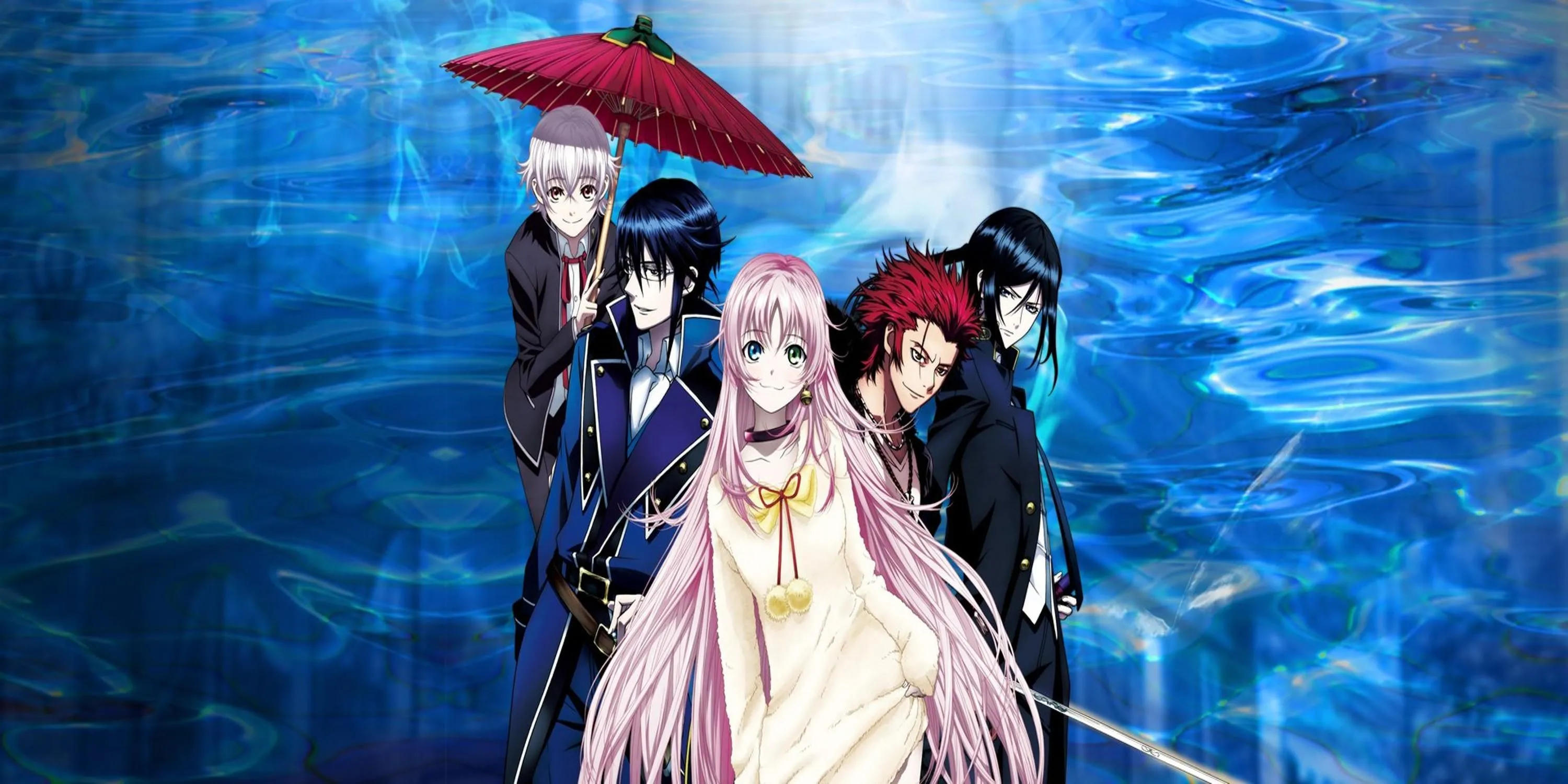 Các thành viên của Hồng Tộc HOMRA sử dụng sức mạnh trong anime K