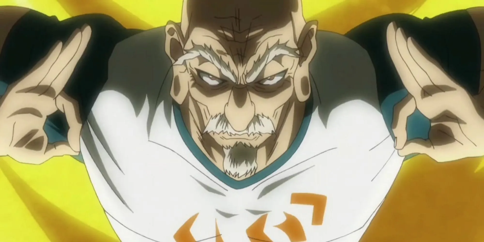 Chủ tịch Isaac Netero trong Hunter x Hunter, biểu tượng của sức mạnh