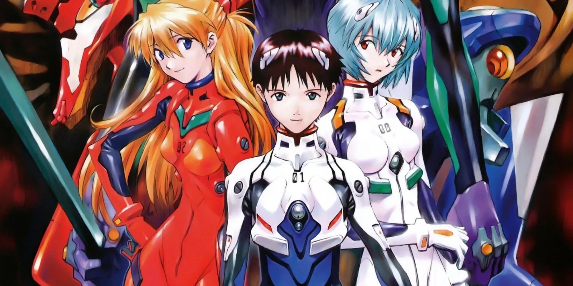 Dàn nhân vật biểu tượng của anime Neon Genesis Evangelion, khắc họa gánh nặng kỳ vọng và vấn đề tâm lý