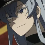 Esdeath sử dụng sức mạnh băng giá trong Akame ga Kill