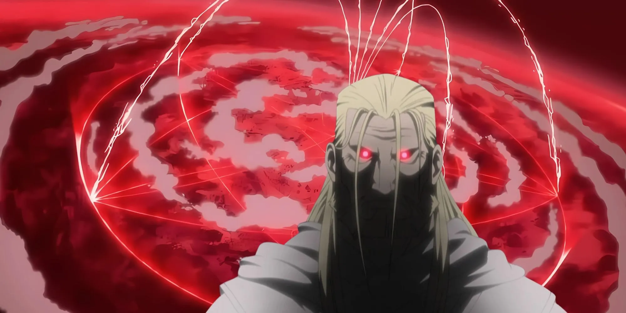 Father, phản diện chính của Fullmetal Alchemist Brotherhood, và Vòng Tròn Chuyển Hóa Quốc Gia
