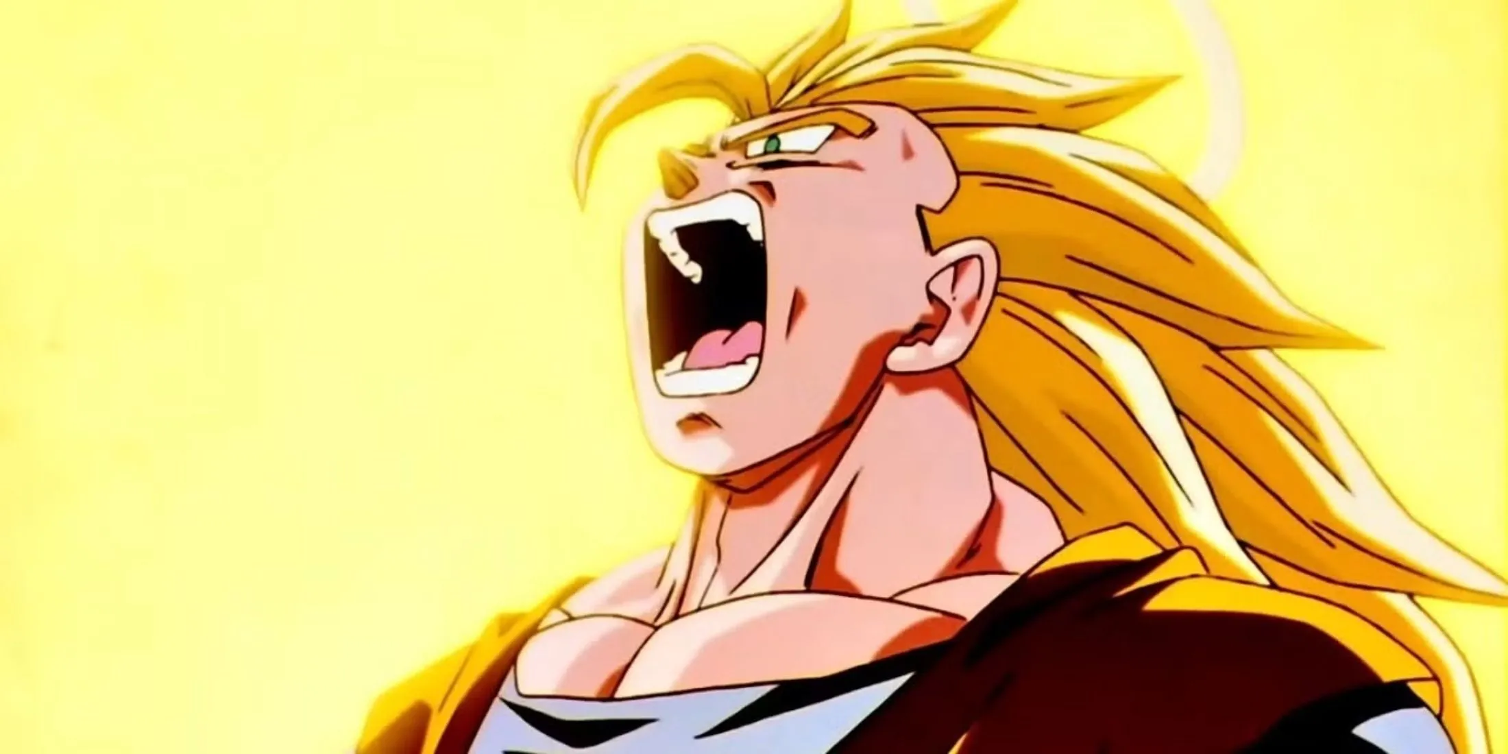 Goku trong hình dạng Super Saiyan 3 đầy uy lực trong Dragon Ball Z
