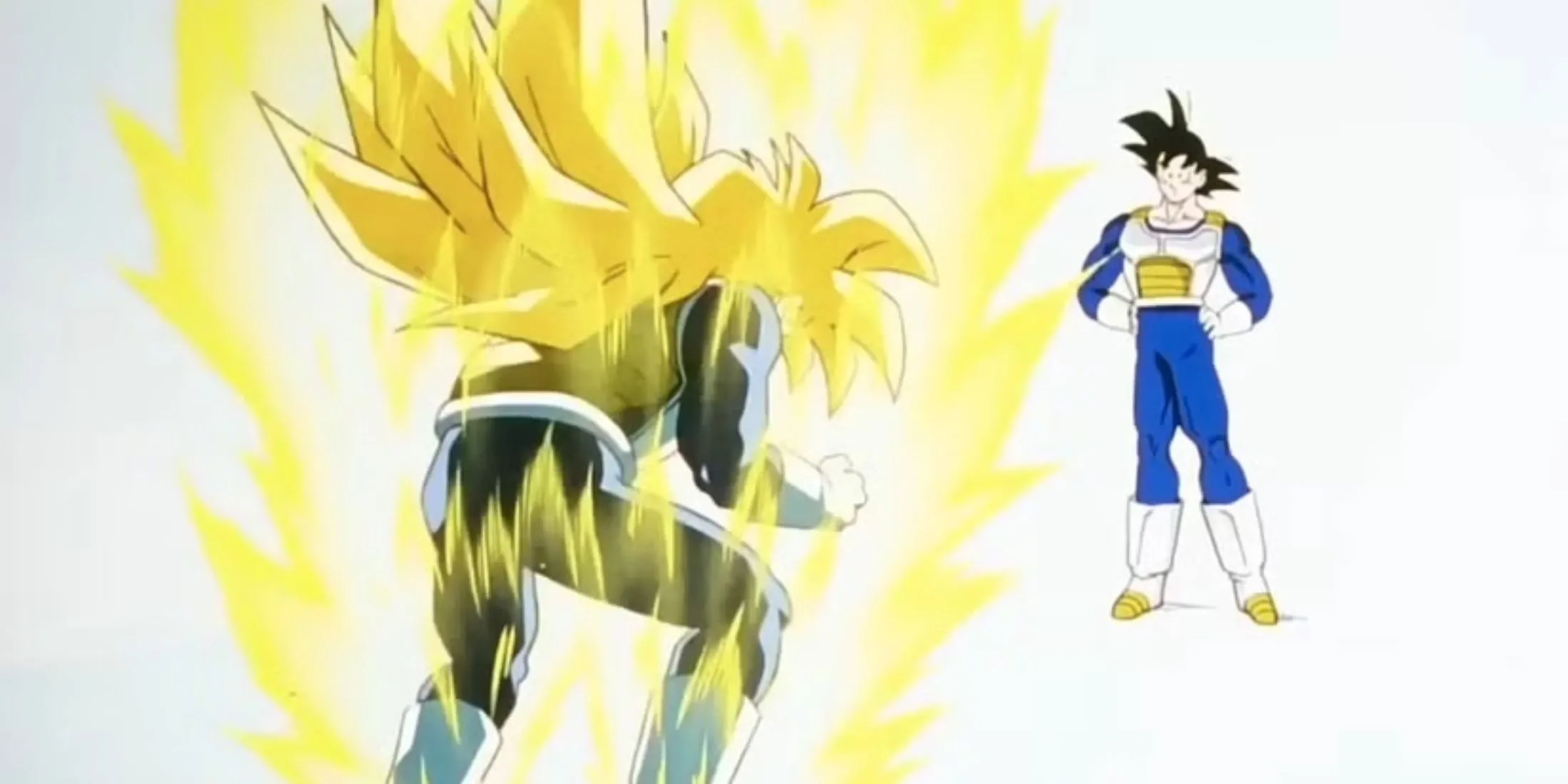 Goku và Gohan tập luyện trong Buồng Thời Gian Siêu Trọng Lực trong Dragon Ball Z