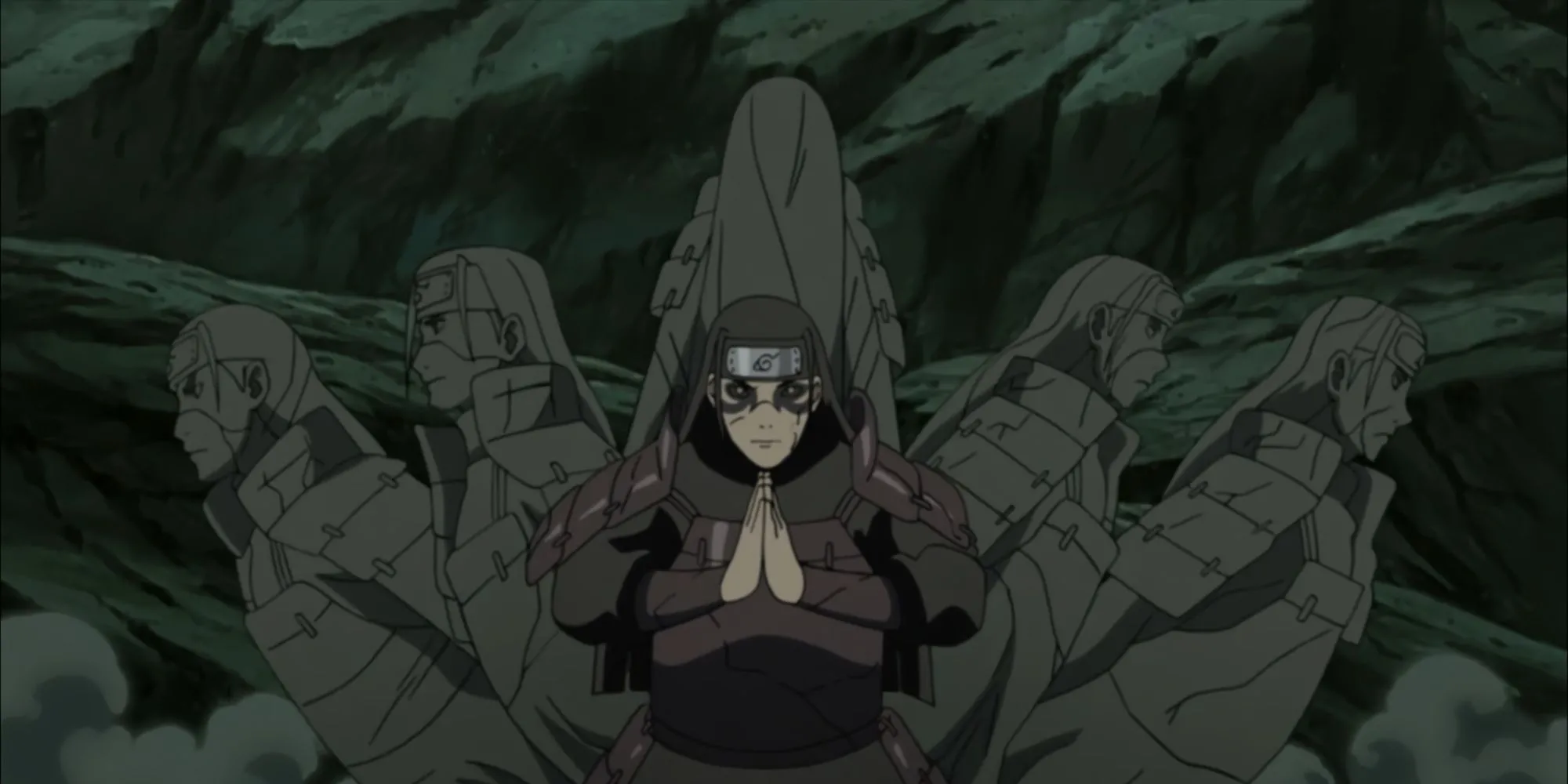 Hashirama từ Naruto sử dụng Phân Thân Gỗ của mình