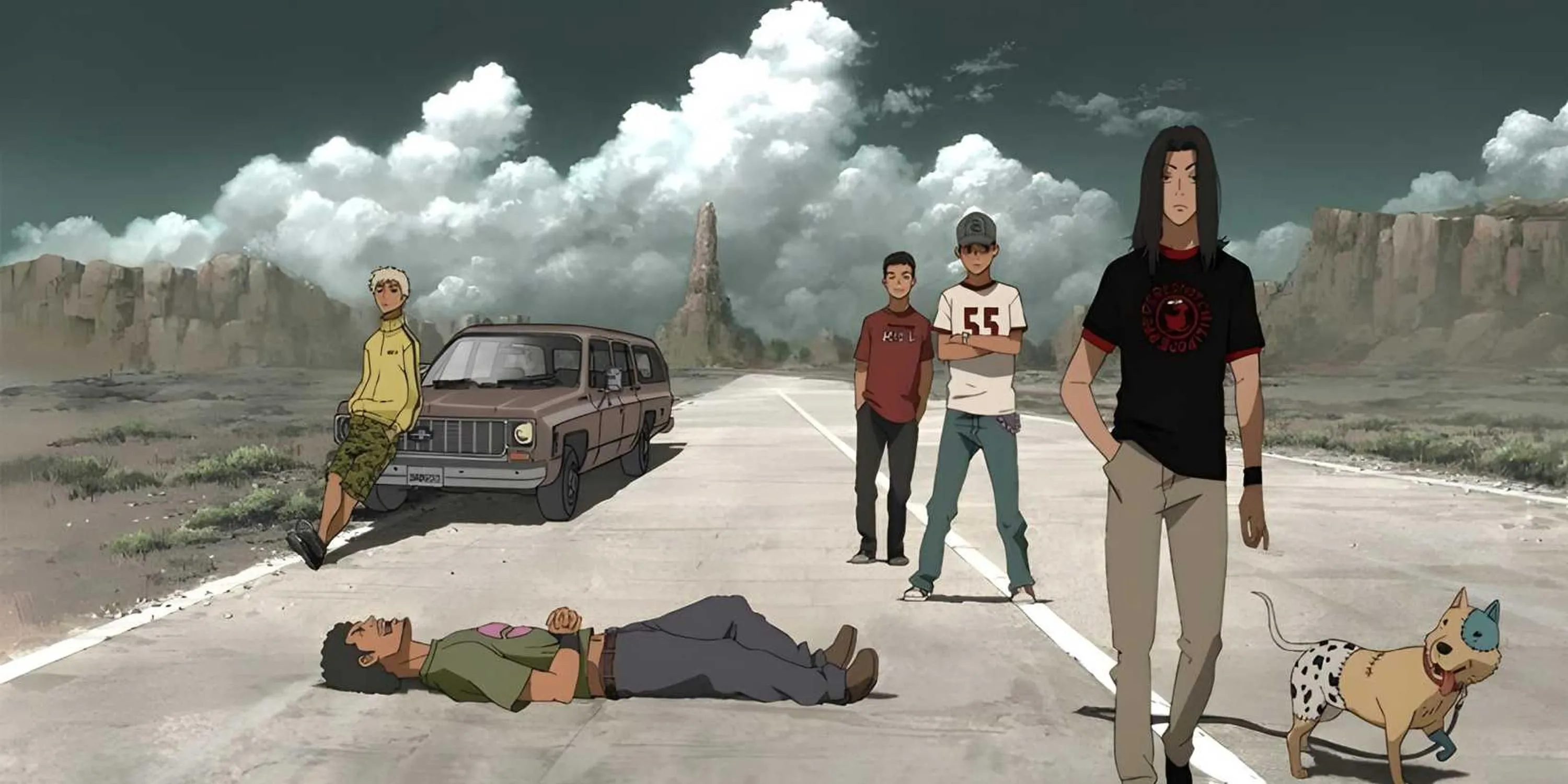 Hình ảnh ban nhạc BECK trong anime Beck! Mongolian Chop Squad