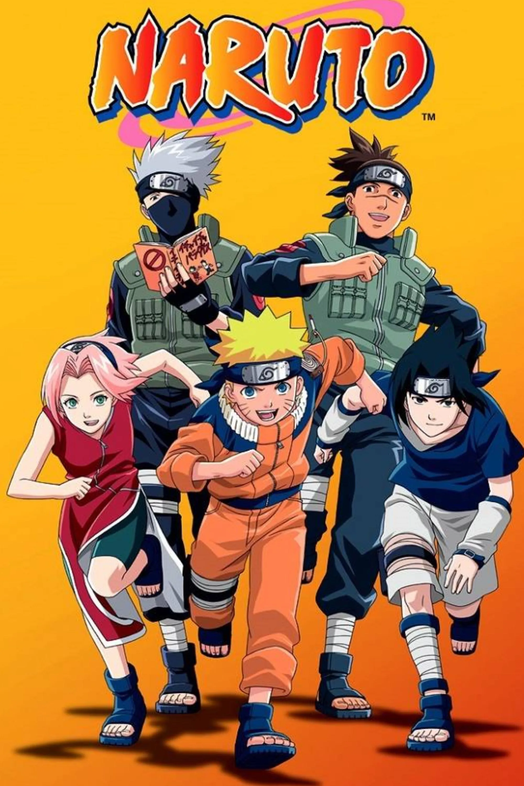 Hình ảnh bìa giới thiệu series anime Naruto