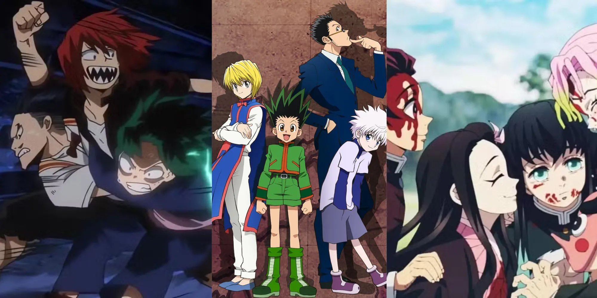 Hình ảnh đại diện cho Hunter x Hunter và các anime phiêu lưu tương tự