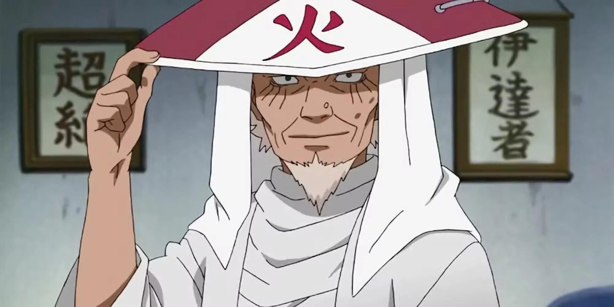 Hiruzen Sarutobi, Đệ Tam Hokage của Làng Lá, người bị chỉ trích vì sự bị động