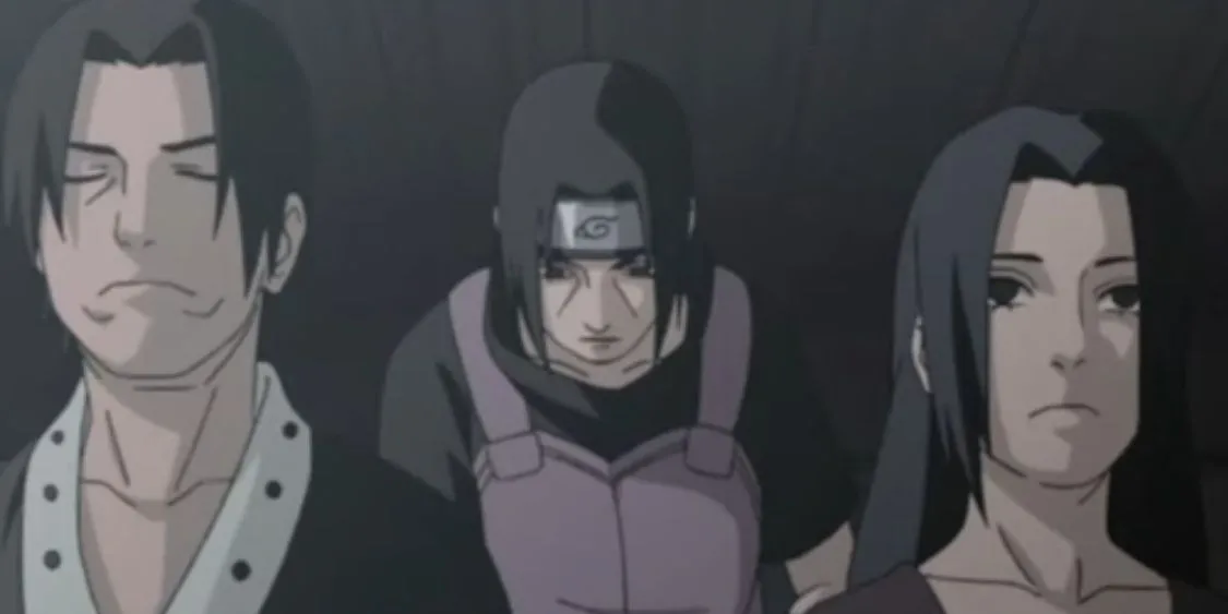 Itachi Uchiha với đôi mắt Sharingan, gánh chịu sự thật phũ phàng