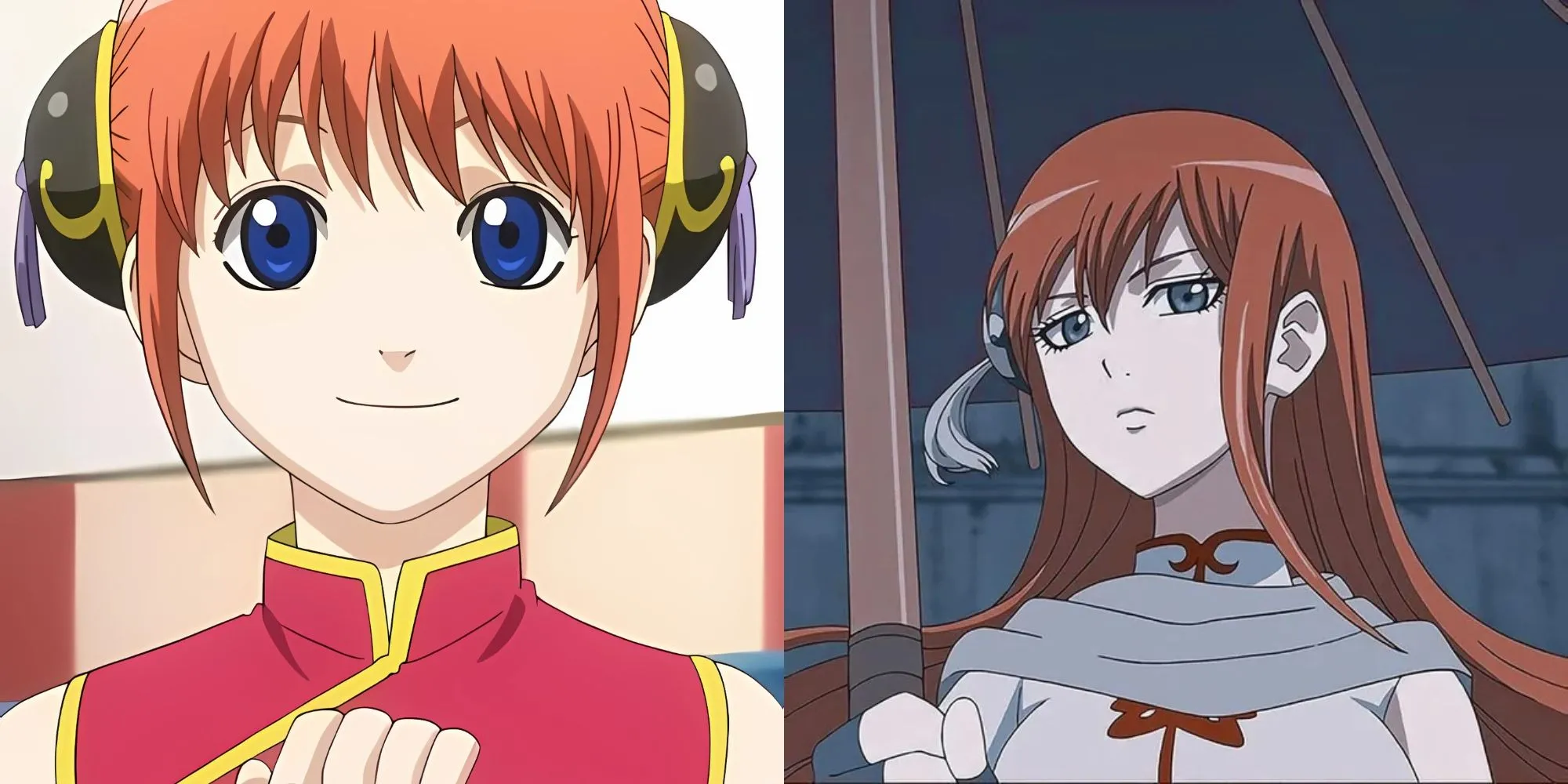 Kagura với chiếc ô đa năng trong Gintama