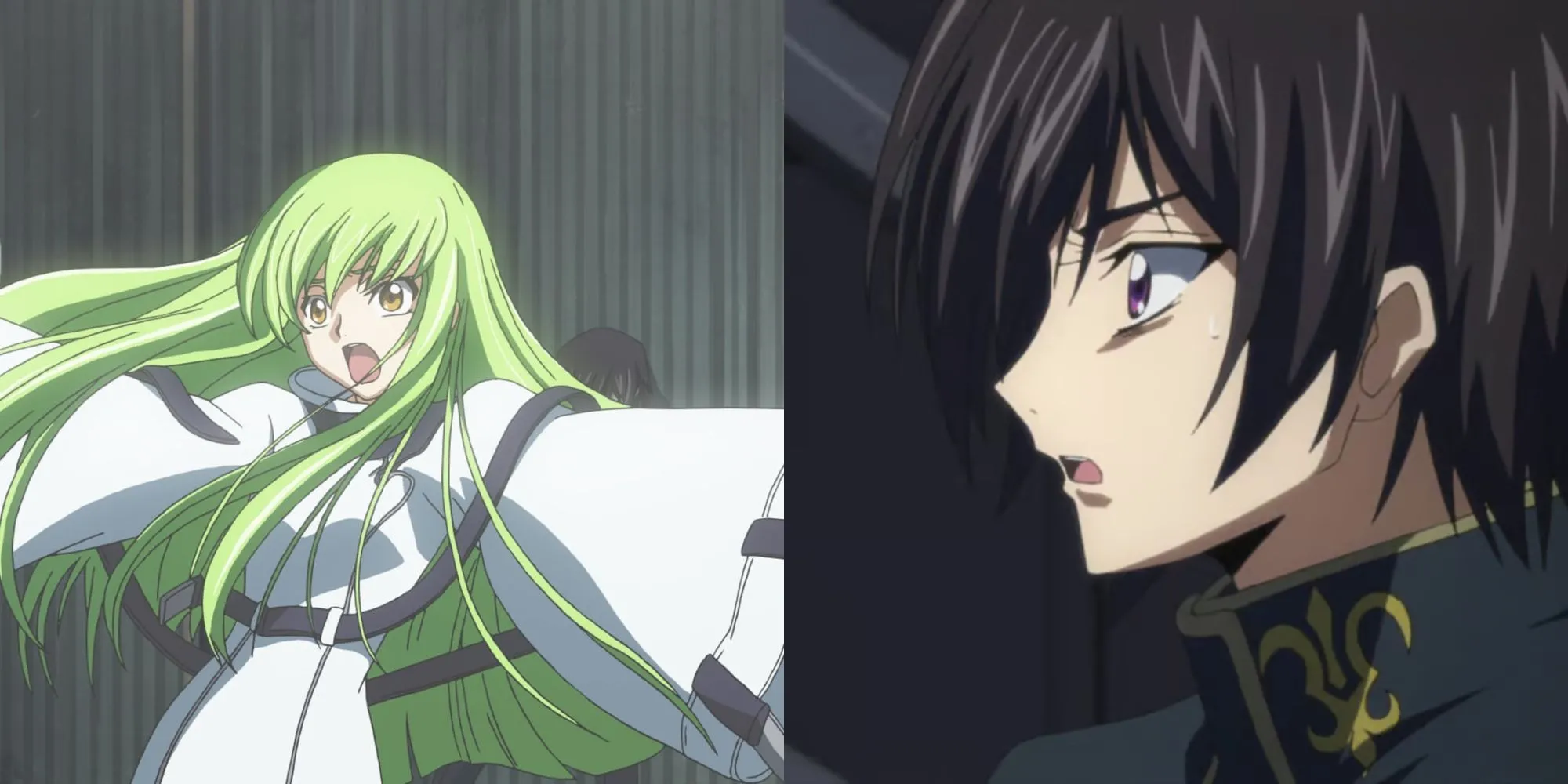 Lelouch vi Britannia trở thành Zero và sử dụng sức mạnh Geass trong tập mở đầu Code Geass