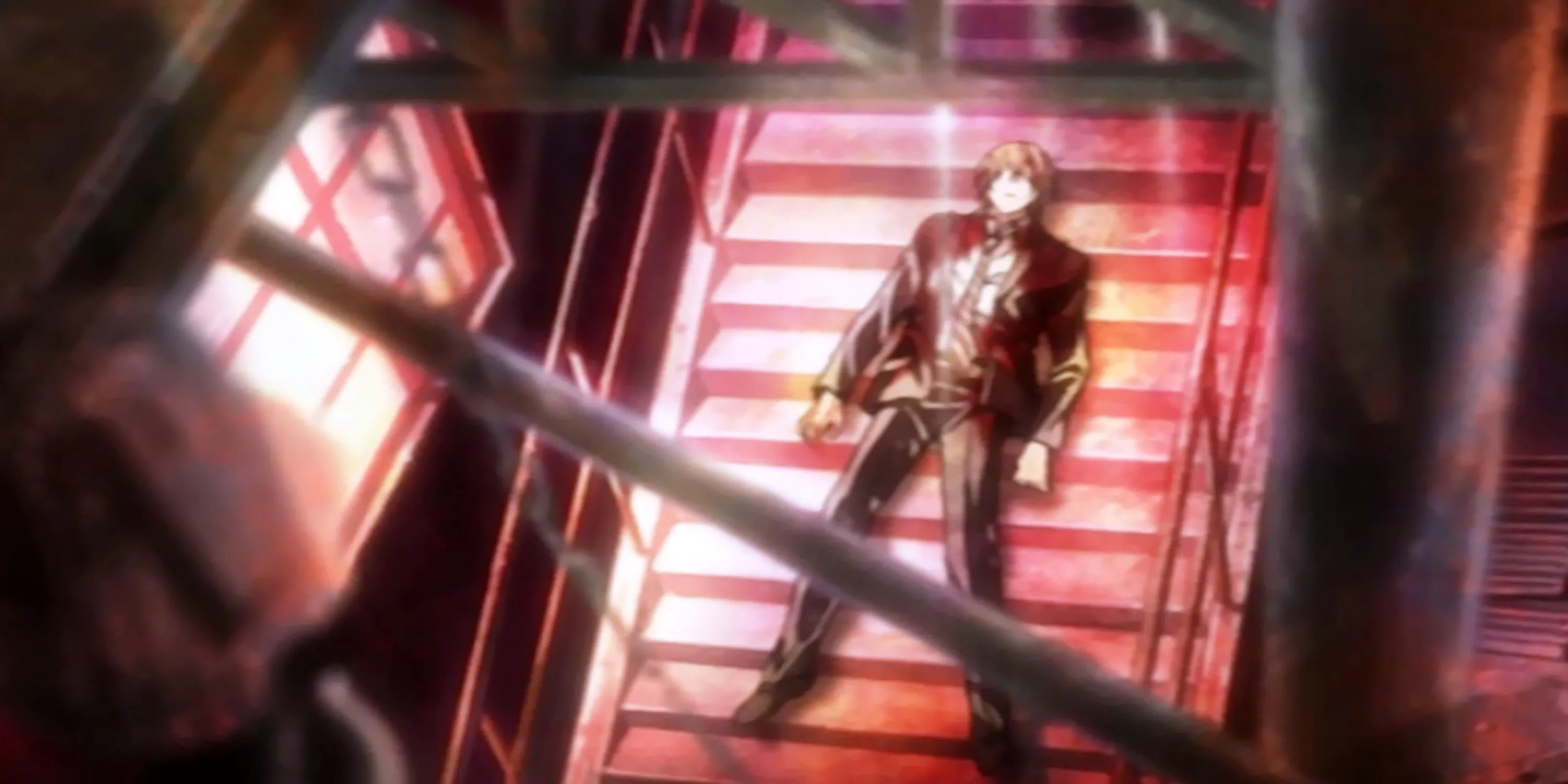 Light Yagami hấp hối trong nhà kho ở Death Note