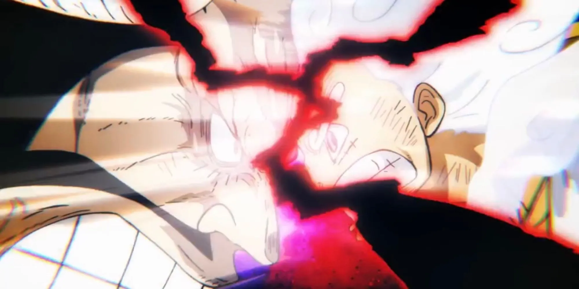 Luffy chiến đấu với Kaido trên đỉnh Onigashima