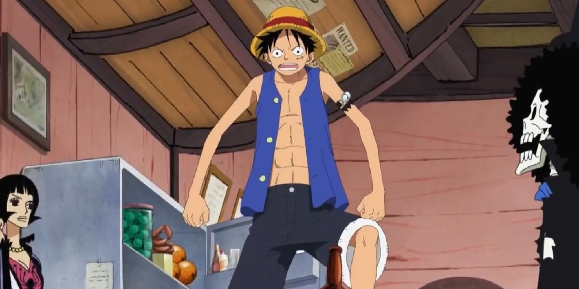 Luffy từ chối biết về kho báu One Piece từ Rayleigh ở Sabaody