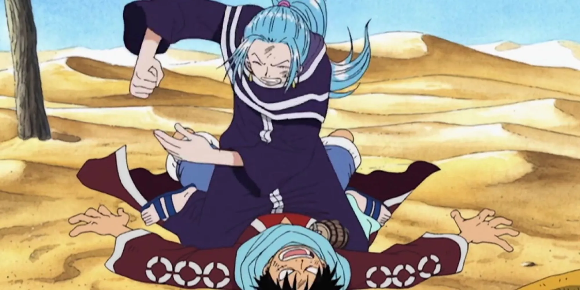 Luffy và Vivi đối mặt với sự thật về chiến tranh ở Alabasta