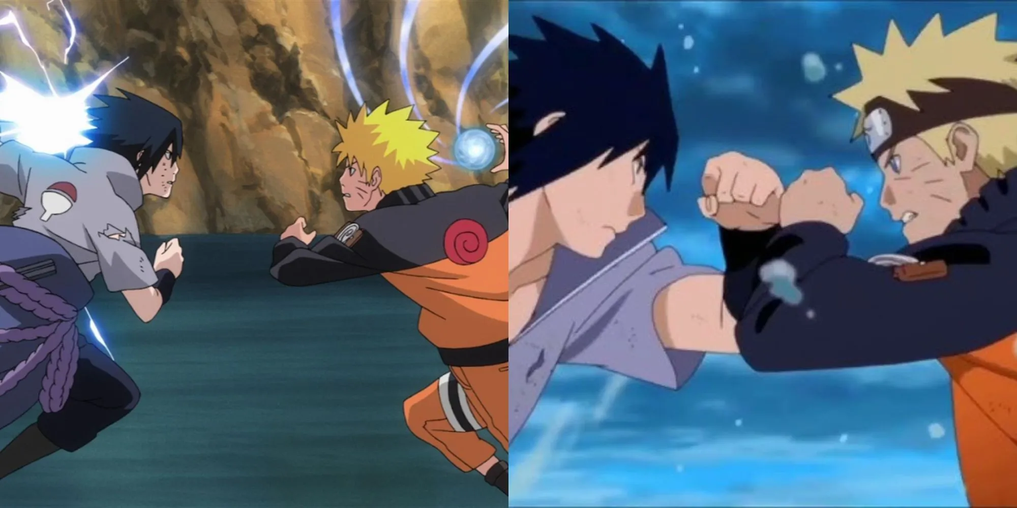 Naruto và Sasuke kiệt sức sau trận quyết chiến tại Thung lũng Tận Cùng