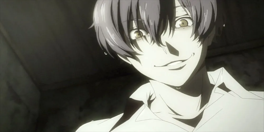 Nhân vật chính Angelo Lagusa (Avilio Bruno) trong bộ đồ phong cách những năm 1920 từ anime 91 Days