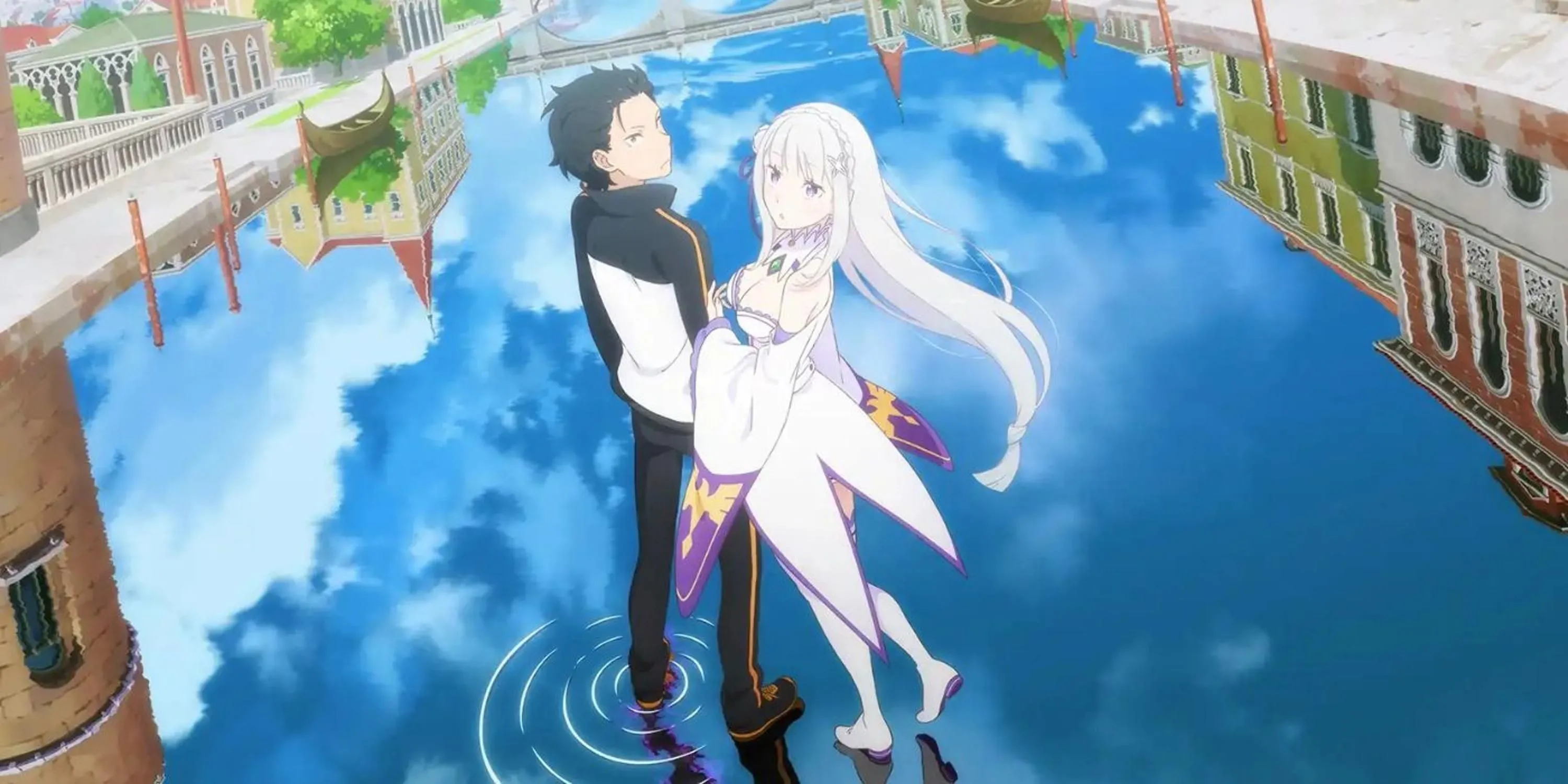 Nhân vật chính Subaru Natsuki từ anime Re Zero Starting Life in Another World