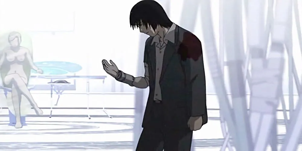 Nhân vật Ichise trong anime Texhnolyze