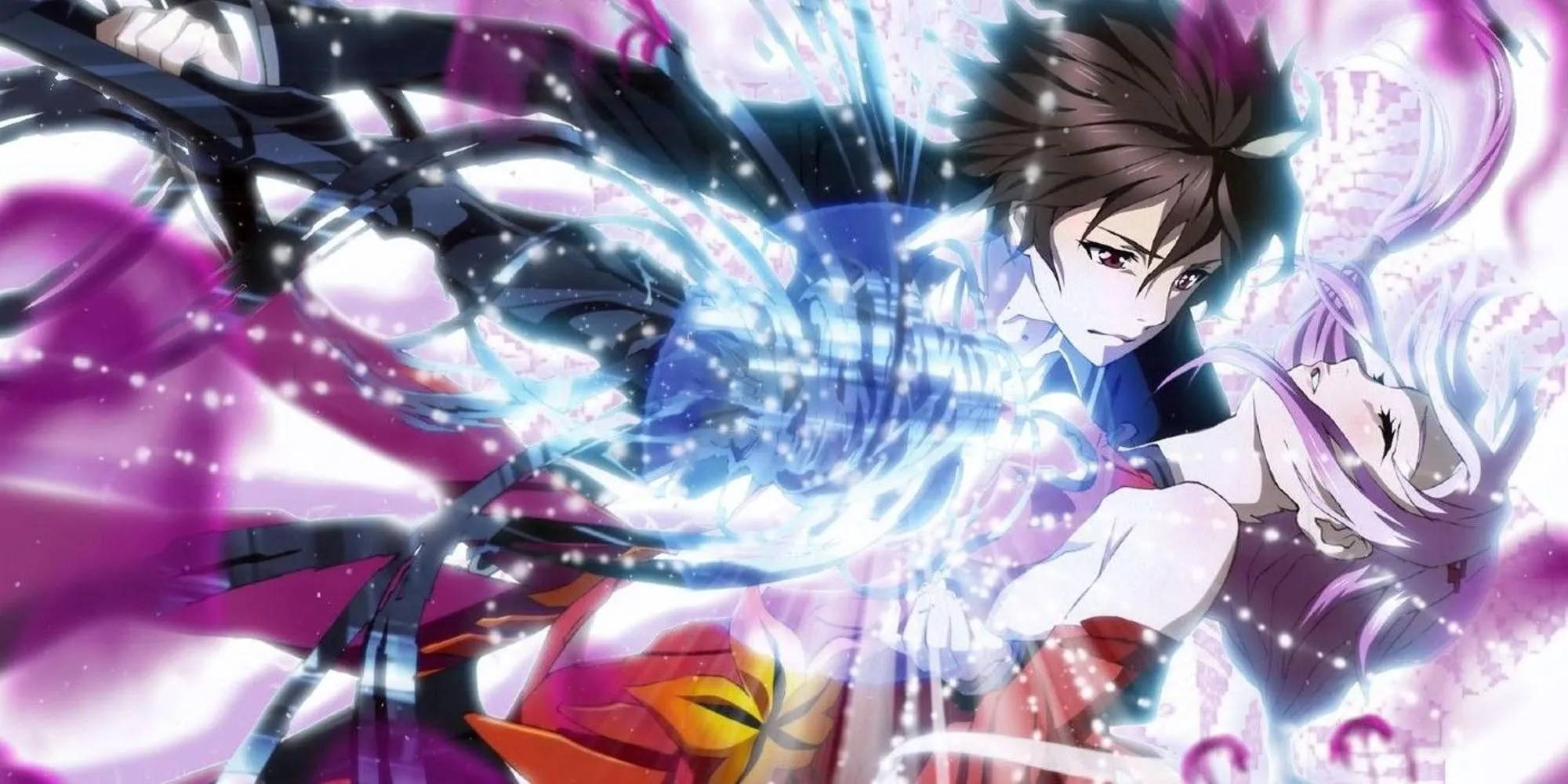 Ouma Shu sử dụng Void Genome trong anime Guilty Crown