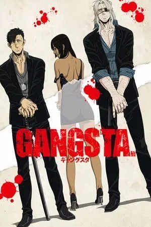 Poster anime Gangsta