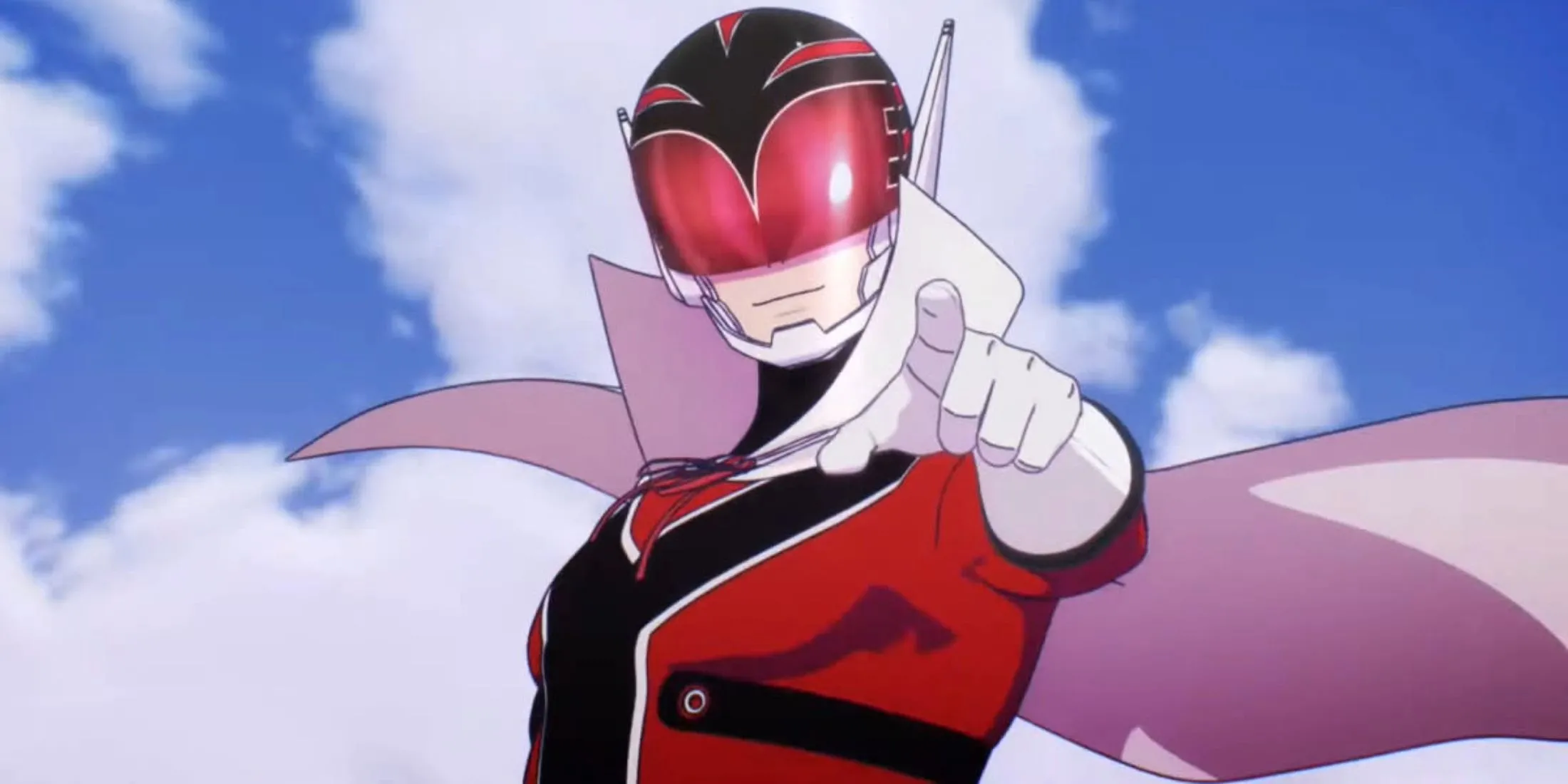 Poster anime Go! Go! Loser Ranger! Mùa 2 với các nhân vật chính