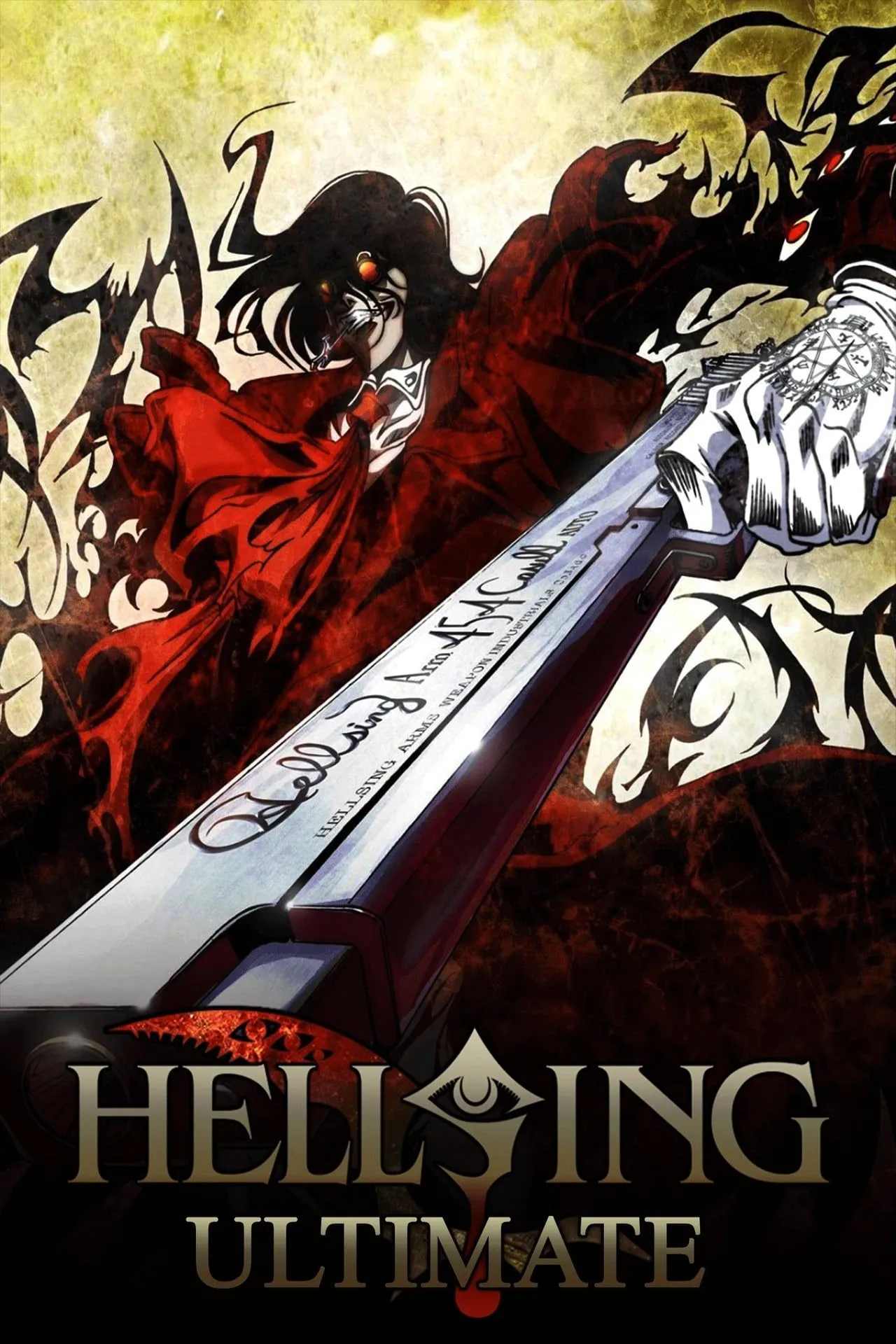 Poster chính thức của anime Hellsing Ultimate năm 2006