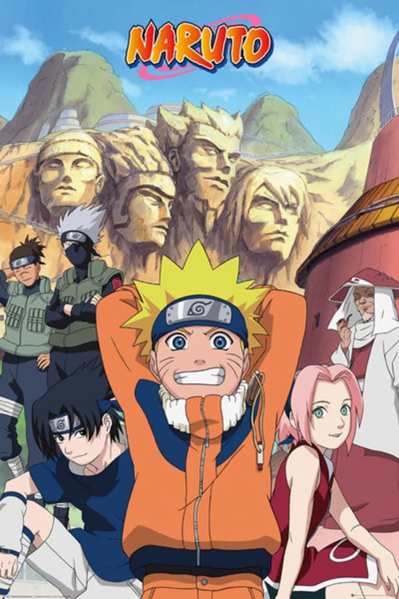 Poster hoặc hình ảnh đại diện cho series anime Naruto