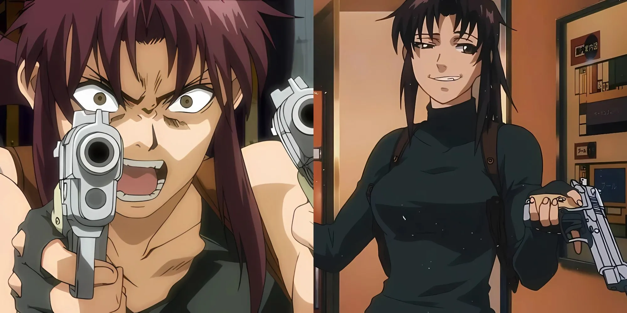 Revy biệt danh &quot;Two Hands&quot; trong Black Lagoon