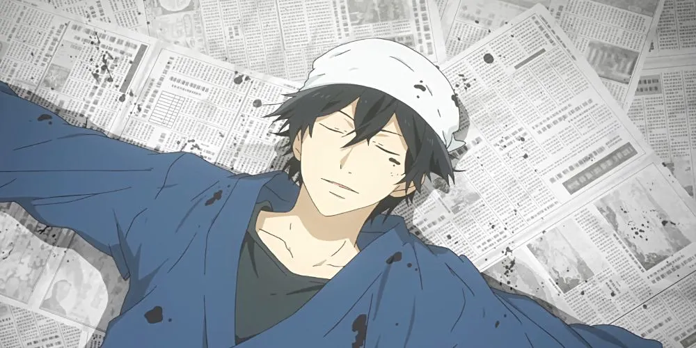 Seishuu Handa, nhân vật chính của Barakamon, với nỗi lòng không nói nên lời