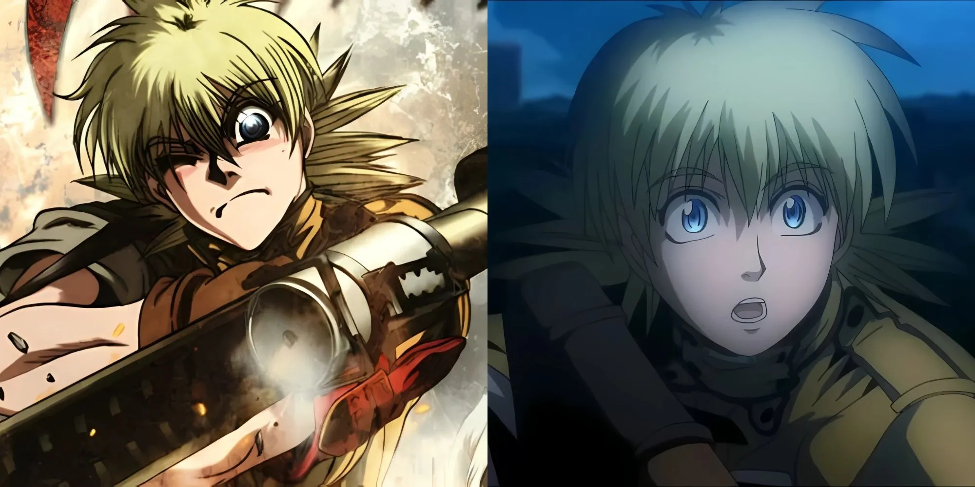 Seras Victoria và khẩu pháo Harkonnen trong Hellsing Ultimate