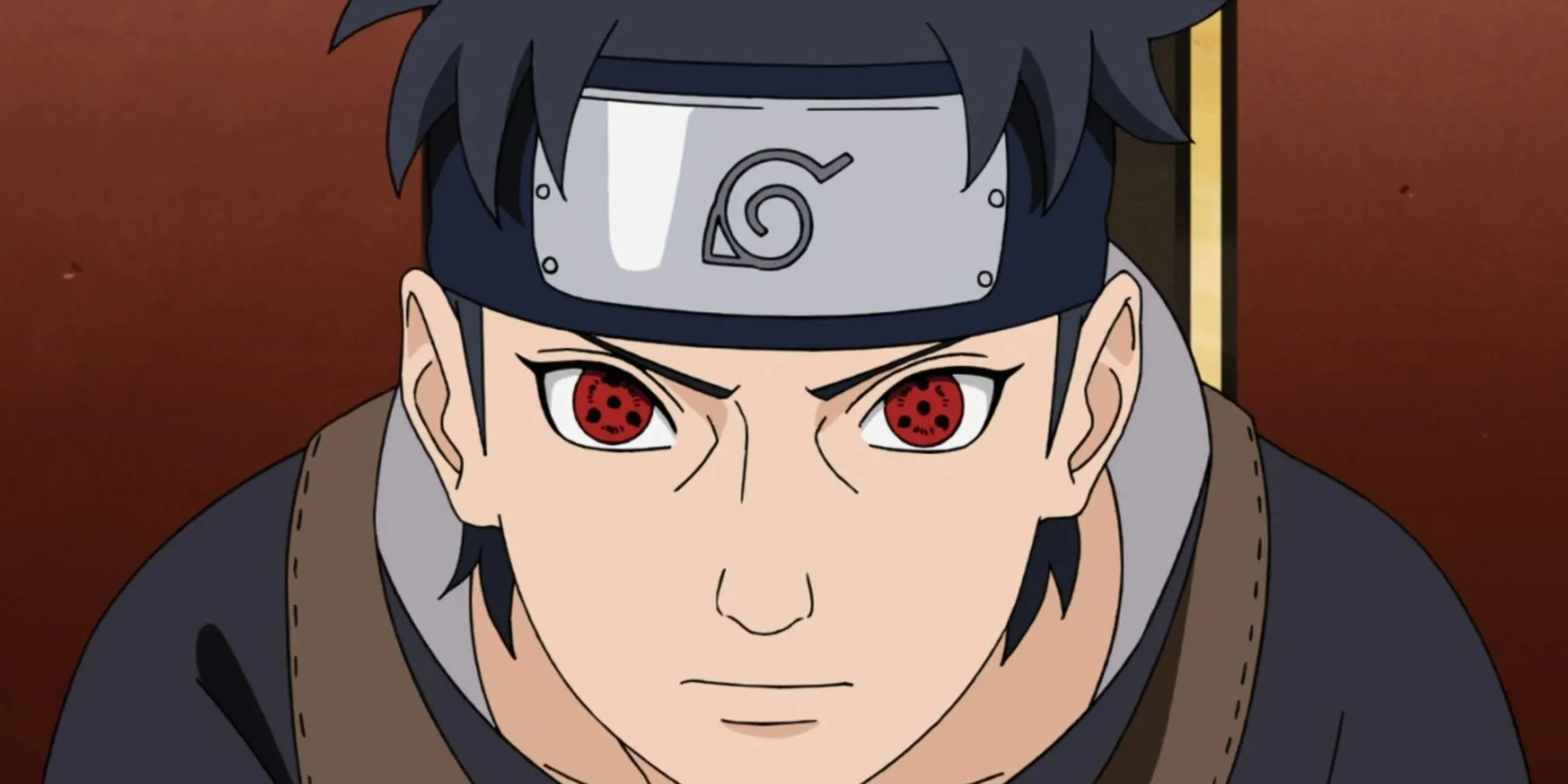 Shisui Uchiha từ Naruto với đôi mắt Sharingan