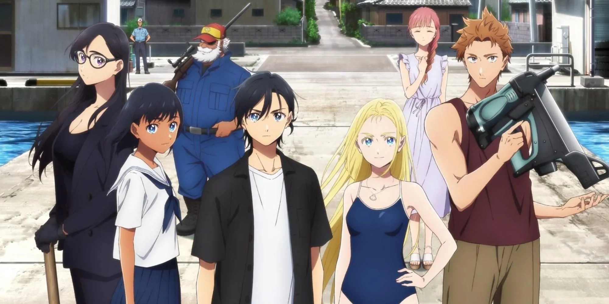 Summertime Rendering cast gathered up