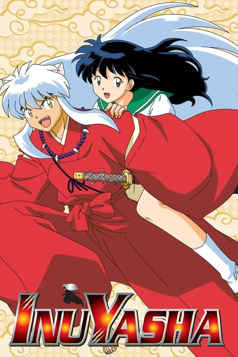 Tấm áp phích giới thiệu các nhân vật chính của anime Inuyasha