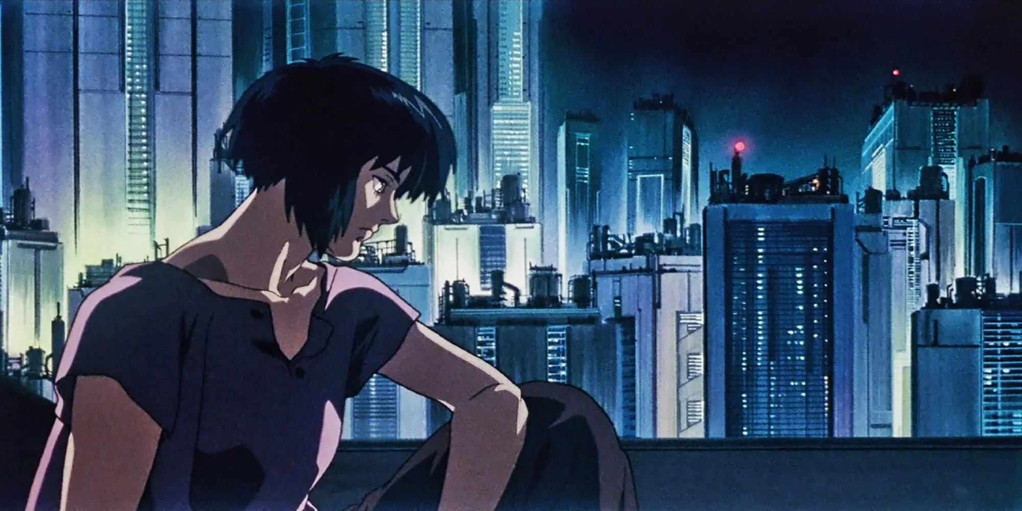 Thiếu tá Motoko Kusanagi, nhân vật biểu tượng của anime kinh điển Ghost in the Shell.
