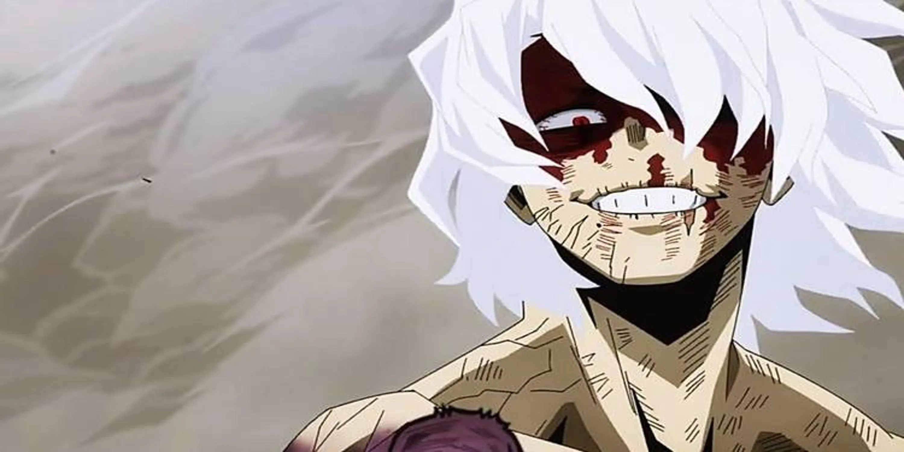 Tomura Shigaraki, thủ lĩnh Liên minh Tội phạm, với Quirk Decay đáng sợ trong My Hero Academia