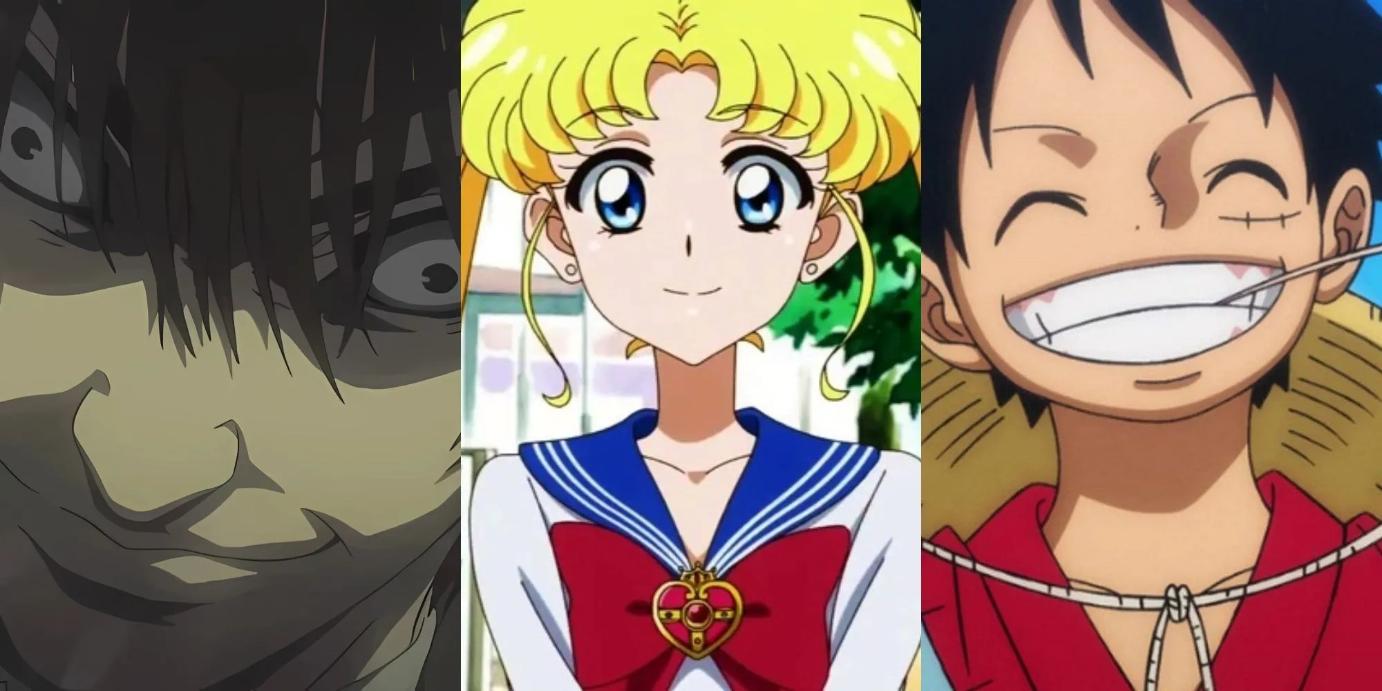 Tuyển tập các nhân vật anime biểu tượng (Light Yagami, Usagi Tsukino, Monkey D. Luffy)