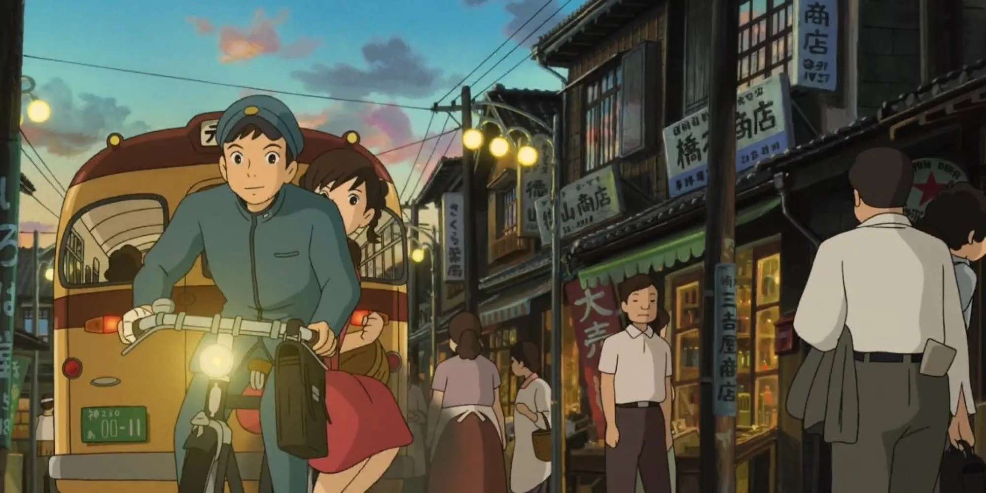 Umi Matsuzaki và Shun Kazama, hai nhân vật chính trong phim Ghibli Ngọn Đồi Hoa Anh Túc
