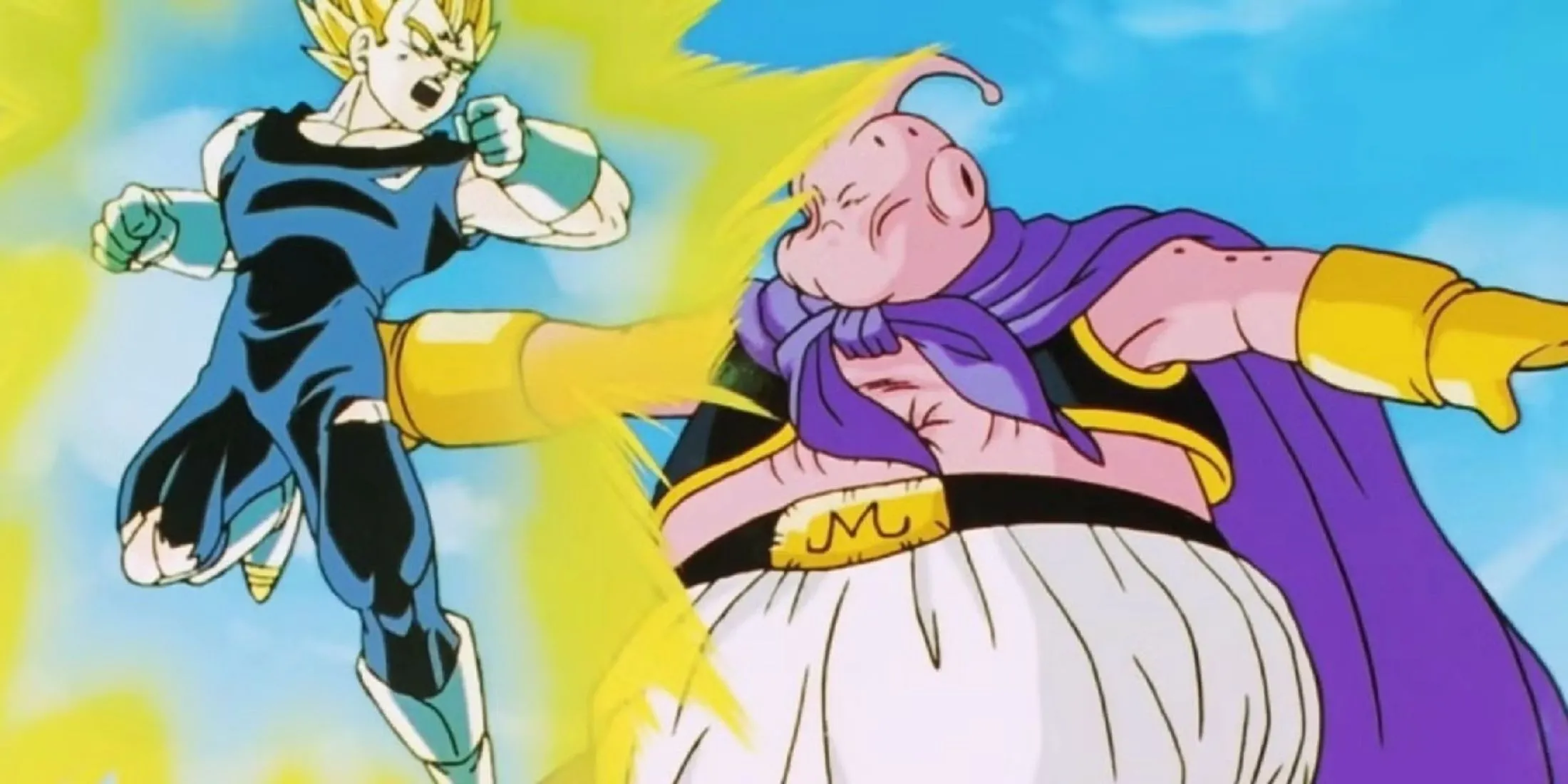Vegeta quyết tâm chiến đấu chống lại Majin Buu