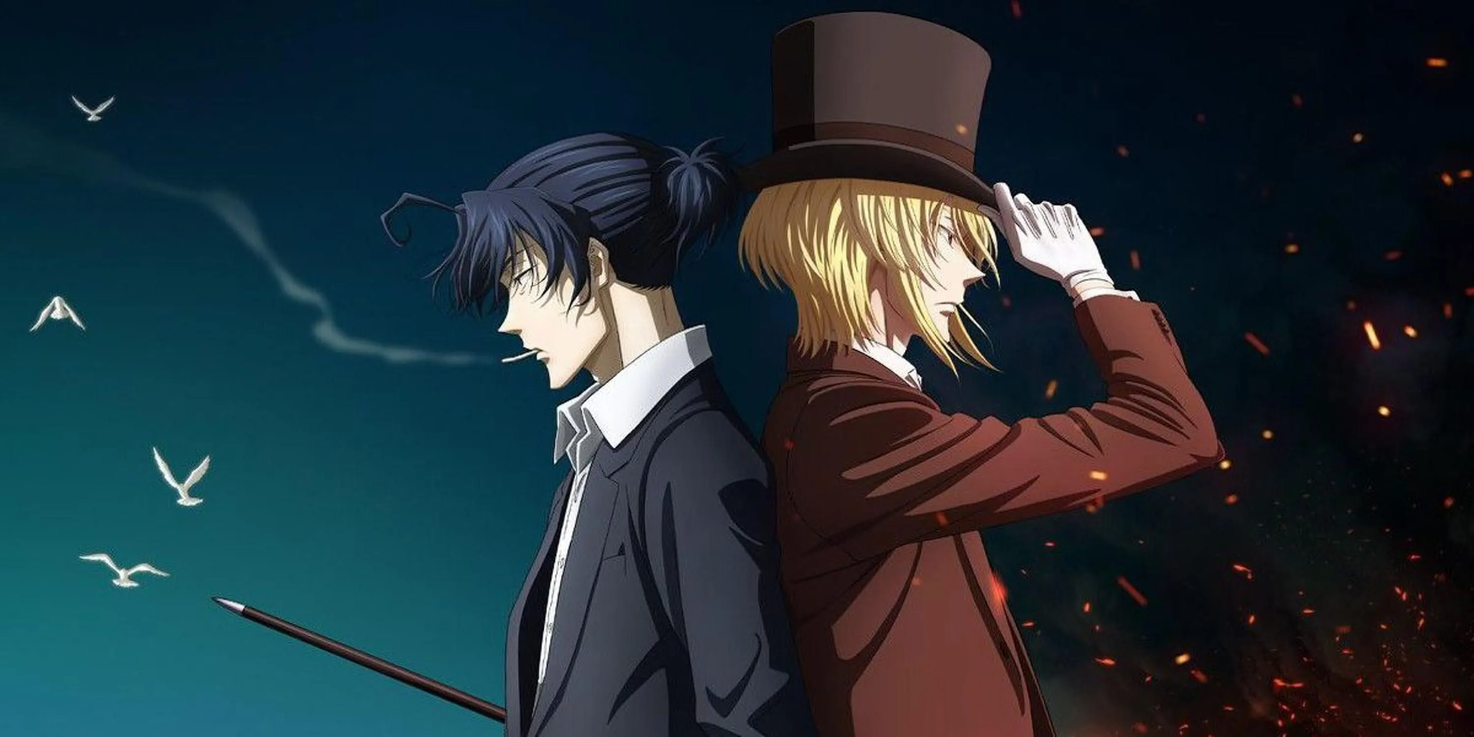 William James Moriarty trong anime Moriarty the Patriot, một trong những tác phẩm tiêu biểu của Production I.G.