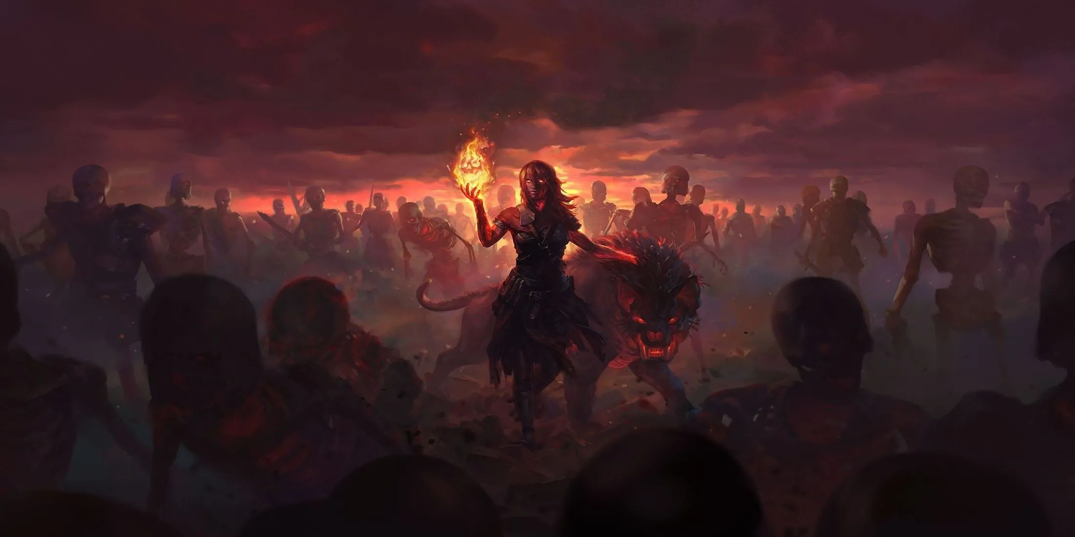 Ảnh bìa chính thức của trò chơi Path of Exile 2