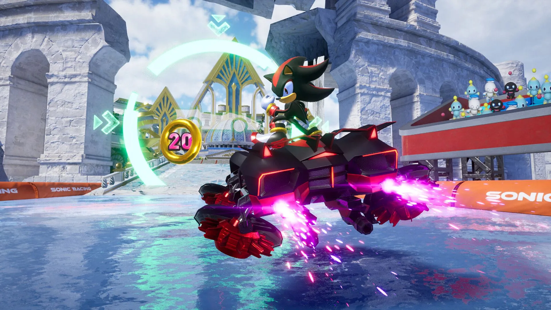 Nhiều nhân vật nổi bật từ vũ trụ Sonic cùng tham gia một cuộc đua trong Sonic Racing CrossWorlds